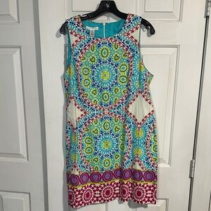 London Times women’s patterned dress size 16